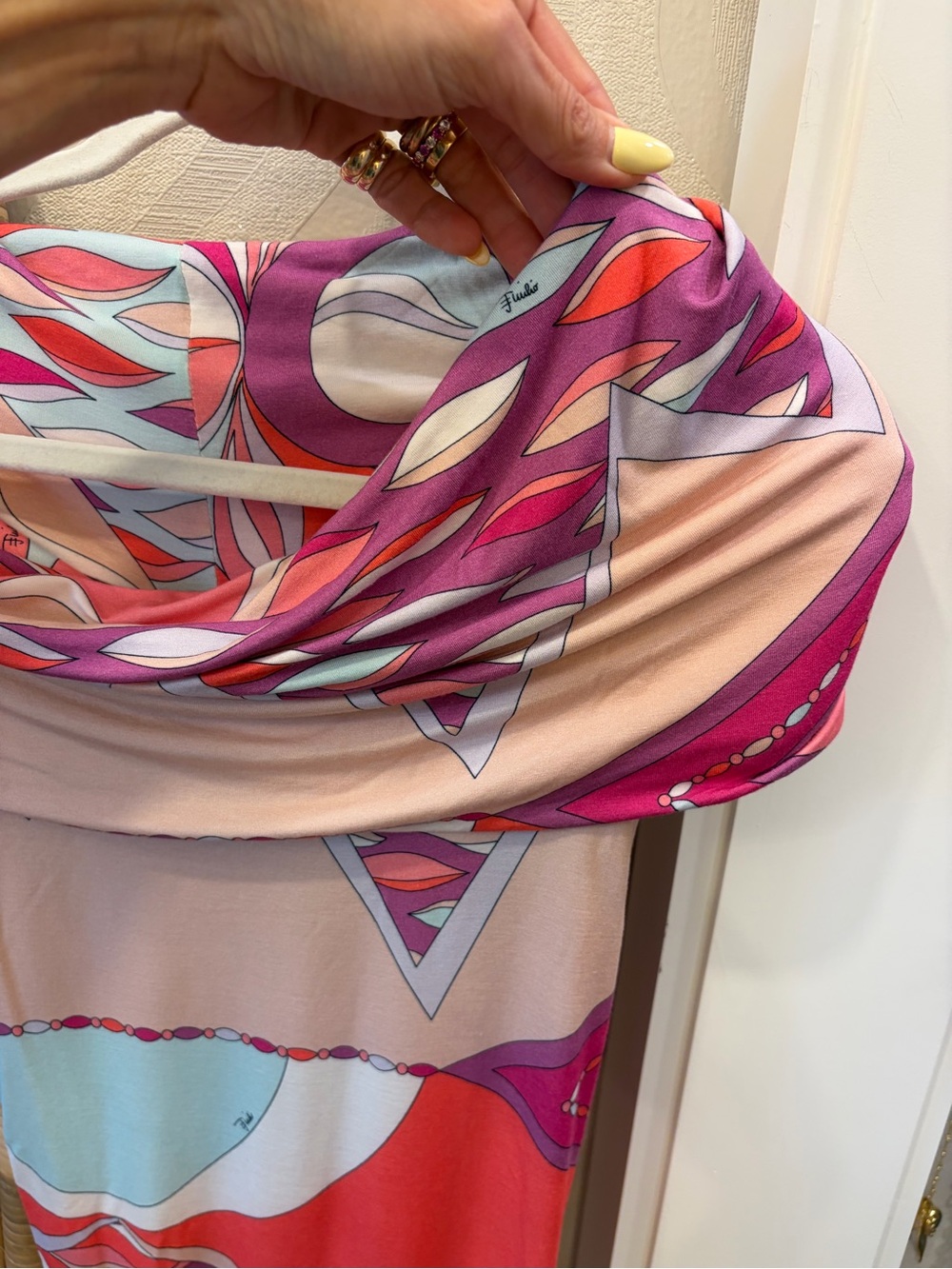 Emilio Pucci Dress- Cap Sleeve or Off Shoulder - PUCCI SUMMER!! - Picture 10 of 12